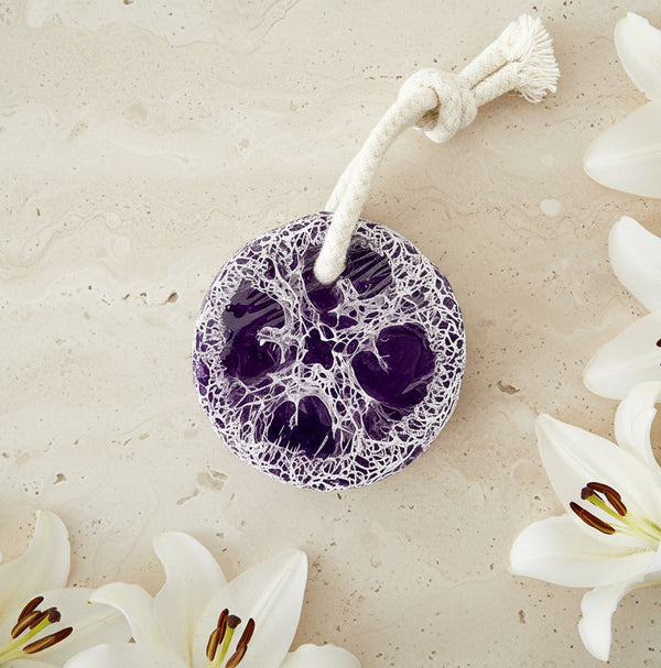 Silken Lily Loofah Soap Bar