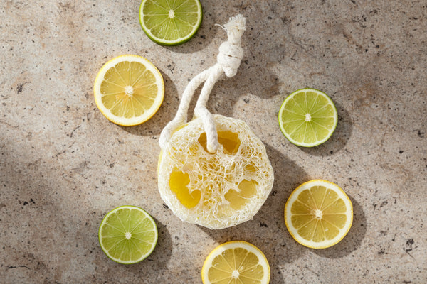 Lemon Zest Loofah Soap Bar