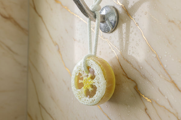 Lemon Zest Loofah Soap Bar