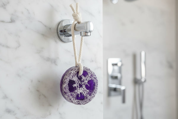 Silken Lily Loofah Soap Bar